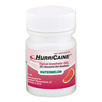 HURRICAINE TOPICAL ANESTHETIC GEL 20% Benzocaine 1 OZ Bottle