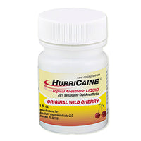 HURRICAINE TOPICAL ANESTHETIC GEL 20% Benzocaine 1 OZ Bottle